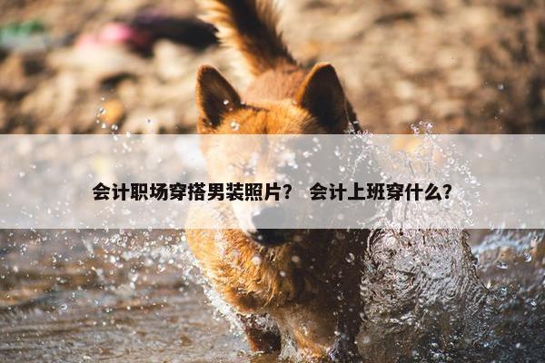 会计职场穿搭男装照片？ 会计上班穿什么？